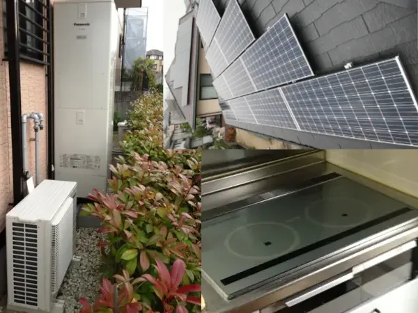 福岡市西区西の丘K様邸 オール電化（エコキュート＋太陽光発電＋IH）工事丨福岡市早良区にあるリフォーム会社 株式会社エコテックス