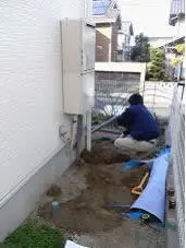 エコキュート・電気温水器の給排水の移設|福岡市・糸島市のエコキュート・蓄電池・太陽光発電ならエコテックス