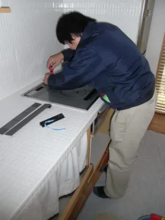 福岡県糸島市南風台K様邸 エコキュートの現場打ち鉄筋コンクリート基礎
