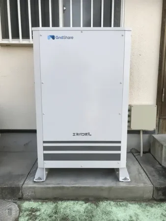 福岡市早良区重留H様邸 グリッドシェア エネパワボＬ蓄電地システム(9.8kWh)丨エコテックス