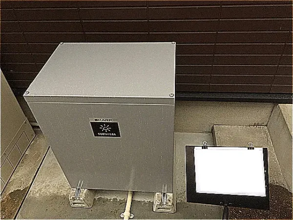 福岡市西区野方Ａ様邸 シャープ クラウド蓄電池システム(4.2kwh)丨エコテックス