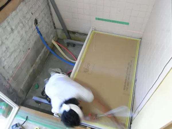 福岡県糸島市二丈T様邸 井戸水対応エコキュートと浴室リフォーム工事丨福岡市のリフォーム業者エコテックス