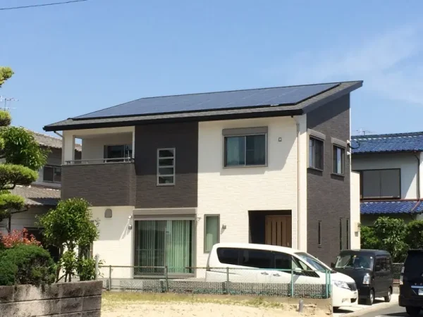 福岡市早良区田村N様邸 シャープ 太陽光発電 10.29KW 42枚丨株式会社エコテックス