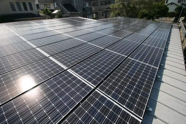 古賀市小竹K様邸 パナソニック太陽光発電 19.032KW 78枚丨株式会社エコテックス