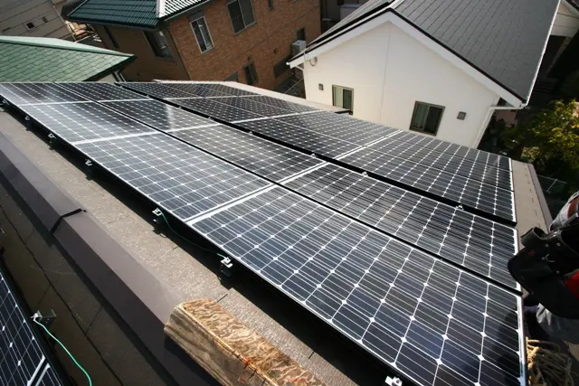 糸島市南風台U様邸 パナソニック 太陽光発電 9.20KW 40枚丨福岡市早良区にあるリフォーム会社 株式会社エコテックス