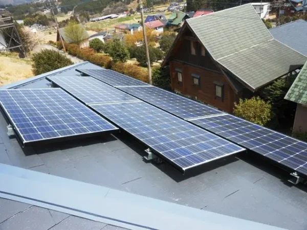 大分県日田市I様邸 パナソニック 太陽光発電 5.35KW 23枚丨福岡市早良区にあるリフォーム会社 株式会社エコテックス