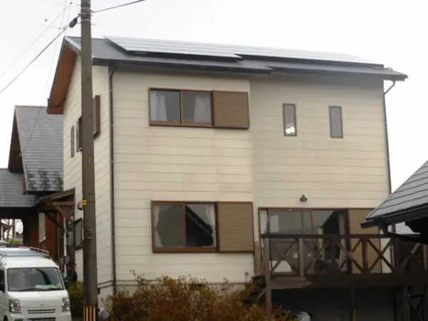 大分県日田市I様邸 パナソニック 太陽光発電 5.35KW 23枚丨福岡市早良区にあるリフォーム会社 株式会社エコテックス