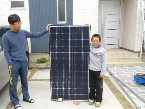 太宰府市通古賀F様邸 パナソニック 太陽光発電 3.49KW 15枚丨福岡市早良区にあるリフォーム会社 株式会社エコテックス