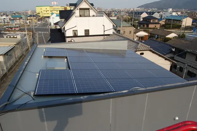 福岡市早良区次郎丸I様邸 シャープ 太陽光発電 4.28KW丨福岡市早良区にあるリフォーム会社 株式会社エコテックス