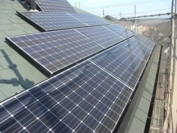 小郡市美鈴が丘F様邸 長州産業 太陽光発電 4.66KW丨福岡市早良区にあるリフォーム会社 株式会社エコテックス