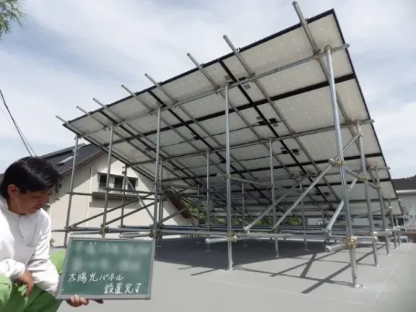 那珂川市T様邸 長州産業 太陽光発電 14.32KW 60枚丨福岡市早良区にあるリフォーム会社 株式会社エコテックス