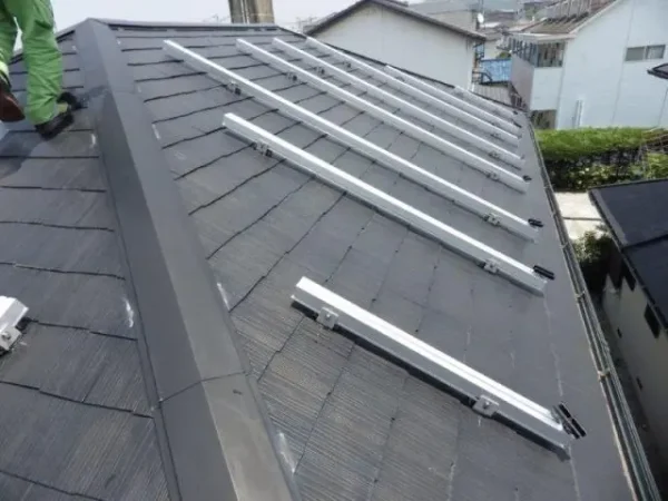福岡市早良区野芥K様邸 東芝 太陽光発電 4.50KW 18枚丨福岡市早良区にあるリフォーム会社 株式会社エコテックス