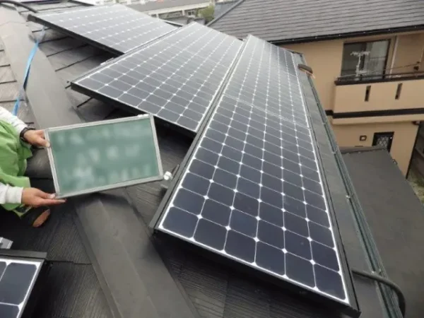 福岡市早良区野芥K様邸 東芝 太陽光発電 4.50KW 18枚丨福岡市早良区にあるリフォーム会社 株式会社エコテックス
