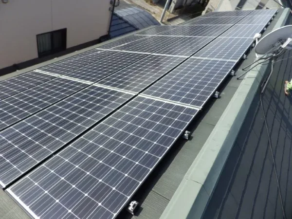古賀市今の庄Y様邸 パナソニック 太陽光発電 5.28KW 22枚丨福岡市早良区にあるリフォーム会社 株式会社エコテックス