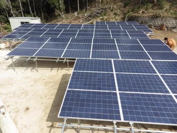 福岡市西区今宿M様 カナディアンソーラー 野立て 太陽光発電 24.48KW丨福岡市早良区にあるリフォーム会社 株式会社エコテックス
