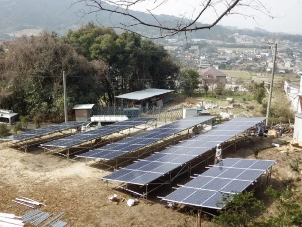 福岡市西区今宿M様 カナディアンソーラー 野立て 太陽光発電 24.48KW丨福岡市早良区にあるリフォーム会社 株式会社エコテックス
