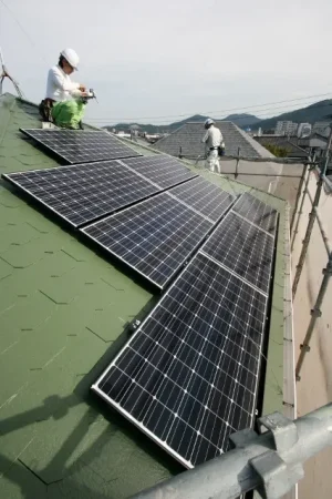 福岡市西区横浜I様邸 パナソニック 太陽光発電 5.76KW 24枚丨福岡市早良区にあるリフォーム会社 株式会社エコテックス