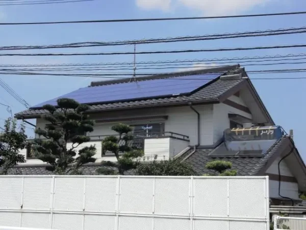 糸島市波多江駅北A様邸 シャープ 太陽光発電 4.284KW 28枚丨福岡市早良区にあるリフォーム会社 株式会社エコテックス