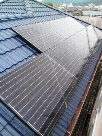 福岡市西区横浜N様邸 東芝 太陽光発電 4.20KW 21枚丨福岡市早良区にあるリフォーム会社 株式会社エコテックス