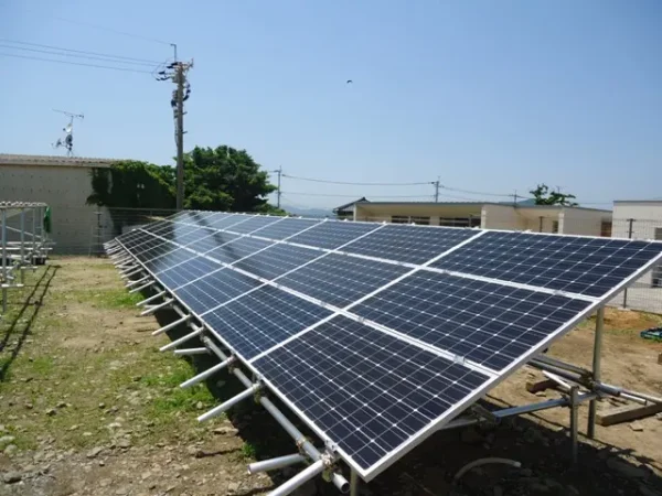 宗像市H様 野立て 太陽光発電 48.00KW 240枚丨福岡市早良区にあるリフォーム会社 株式会社エコテックス