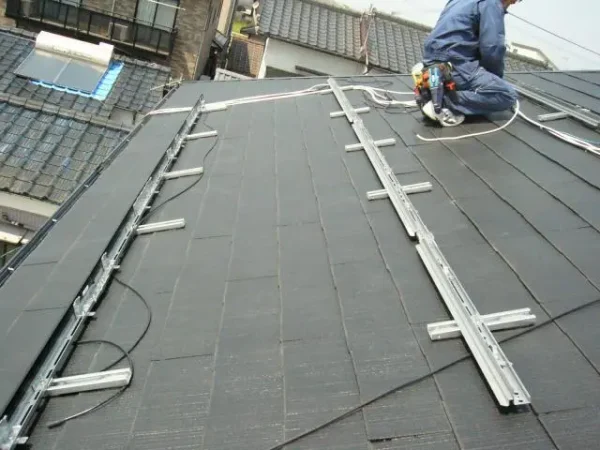 福岡市早良区四箇K様邸 シャープ 太陽光発電 5.50KW 36枚丨福岡市早良区にあるリフォーム会社 株式会社エコテックス