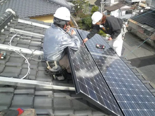 福岡市西区小戸H様邸 パナソニック 太陽光発電 3.22KW 15枚丨福岡市早良区にあるリフォーム会社 株式会社エコテックス