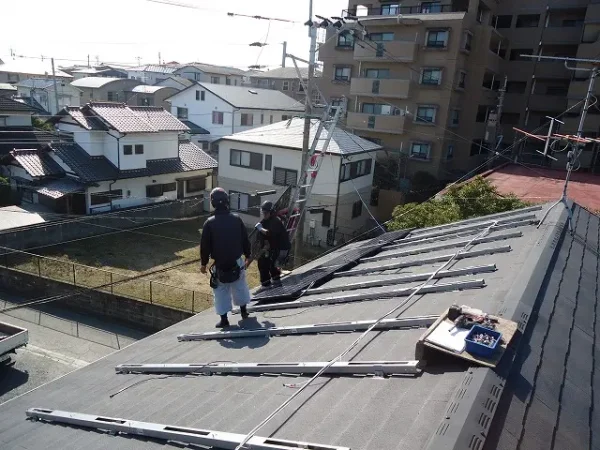 福岡市城南区別府K様邸 長州産業 太陽光発電 6.05KW 26枚丨福岡市早良区にあるリフォーム会社 株式会社エコテックス