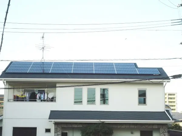 福岡市城南区別府K様邸 長州産業 太陽光発電 6.05KW 26枚丨福岡市早良区にあるリフォーム会社 株式会社エコテックス