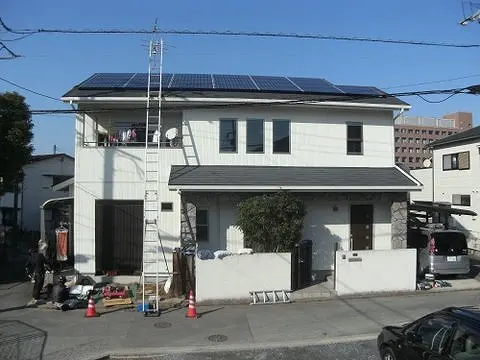 福岡市城南区別府K様邸 長州産業 太陽光発電 6.05KW 26枚丨福岡市早良区にあるリフォーム会社 株式会社エコテックス